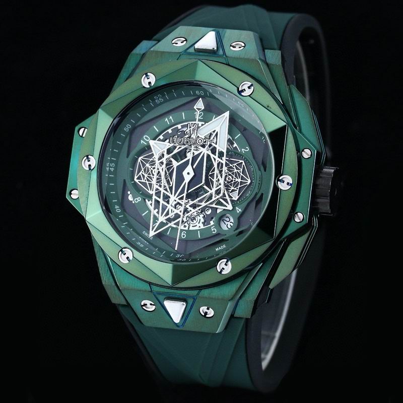 Hublot 45mm 04-Big Bang Sang Bleu (16)